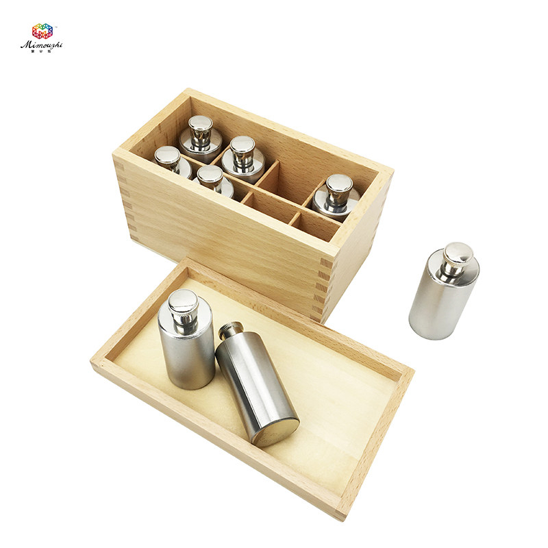 Montessori early education toys 3-year-old sensory teaching aids kindergarten children's educational toys early education box warm sleep bottle