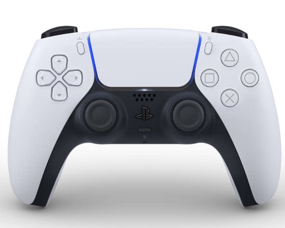 Sony PS5 original gamepad wireless controller Midnight black Stardust red and white National Bank handle