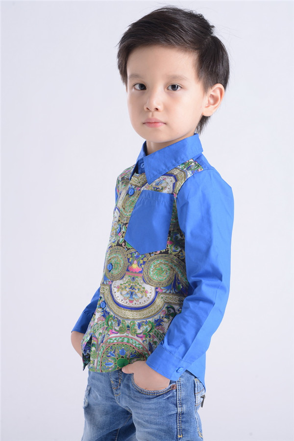 Chemise garcon THEKIDSHOW à manche longue - Ref 2082419 Image 17