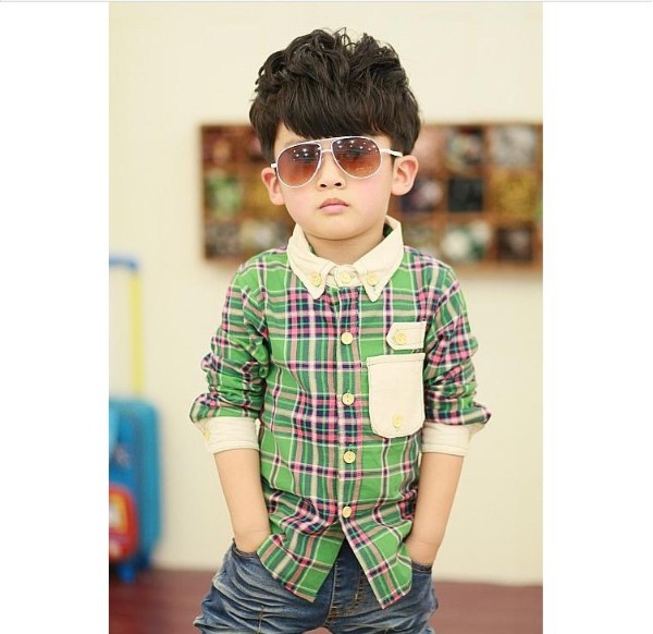Chemise garcon KIDS BUSY à manche longue - Ref 2082424 Image 11