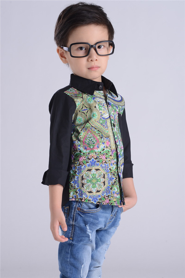 Chemise garcon THEKIDSHOW à manche longue - Ref 2082419 Image 23