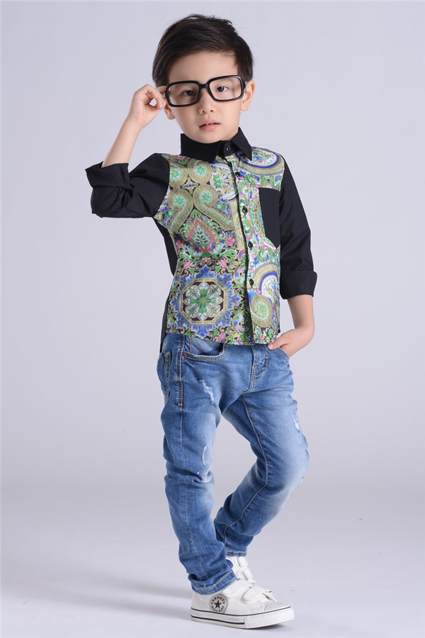 Chemise garcon THEKIDSHOW à manche longue - Ref 2082419 Image 26