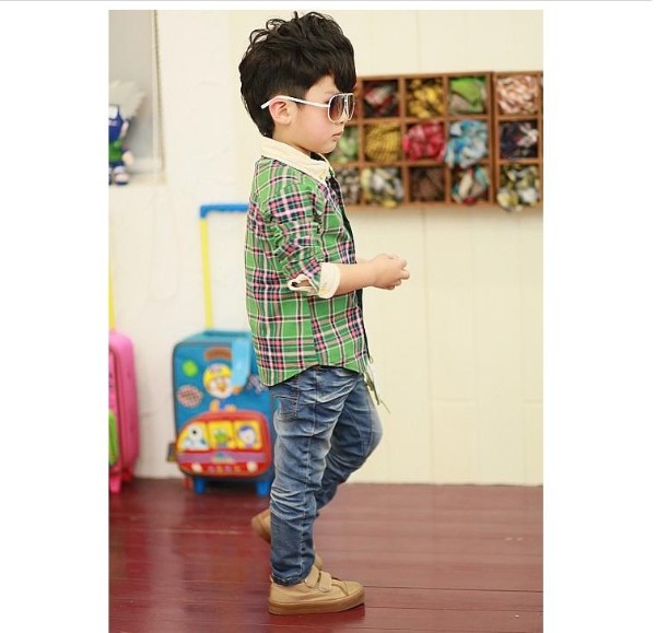 Chemise garcon KIDS BUSY à manche longue - Ref 2082424 Image 14