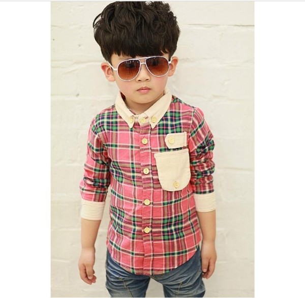 Chemise garcon KIDS BUSY à manche longue - Ref 2082424 Image 7