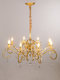 Living Room Crystal Chandelier French Style 2026 New Model Dining Room Lighting Light Luxury American Retro Egyptian Crystal Bedroom Chandelier