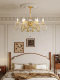 Living Room Crystal Chandelier French Style 2026 New Model Dining Room Lighting Light Luxury American Retro Egyptian Crystal Bedroom Chandelier