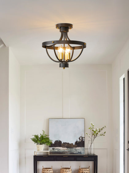 French-Style Black High-End Bedroom Chandelier 2026 New Model American Retro Hallway Entrance Cloakroom Dining Room Chandelier