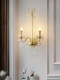 French-Style Bedside Wall Lamp 2026 New Model American Retro Bedroom Study Lamp Light Luxury High-End Living Room Corridor Wall Lamp
