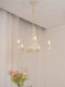 American Retro Crystal Chandelier 2026 New Model Bar Counter Restaurant Lamp French Light Luxury High-End Living Room Home Lighting Fixtures