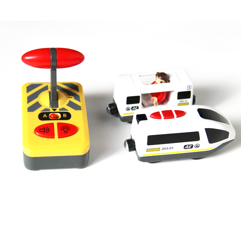 remote control train for wooden track