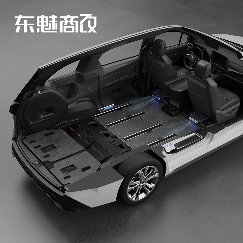 Dongmei Commercial Modification Is Suitable for Toyota Sienna Aviation-Grade Solid Aluminum Floor Modification, Specifically Designed Special Car Mats for Granvia