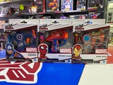 Hasbro, игрушка, пусковая установка, Марвел, Человек-паук, капитан Америка, Железный Человек
