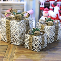 E6568 Подарочная упаковка конопляного веревки три