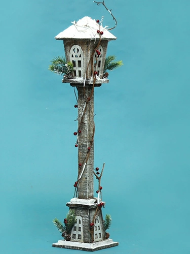 Рождественский декор, деревянный уличный фонарь для отеля, европейский стиль