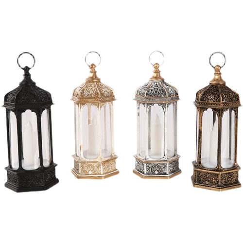 Рождественский шестиугольный декор, портативная свеча, подарок на день рождения