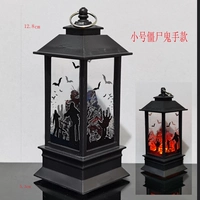 Модель призрачных рук с небольшим деревянным огнем