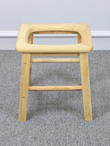 Solid Wood pregnant women old toilet seat old toilet stool simple toilet chair solid wood reinforced toilet stool stool