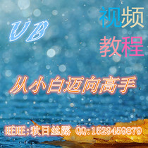 VB Zero-based to advanced-assisted development video tutorial integration