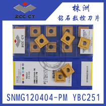 Zhuzhou diamond square CNC blade SNMG120408 120404 120412-PM YBC251 252