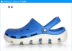 Dieter 2017 mùa hè mới lỗ giày dép đi biển nam và dép nhựa cỡ lớn dép Baotou 45-46 yard giày cao cổ nam Sandal