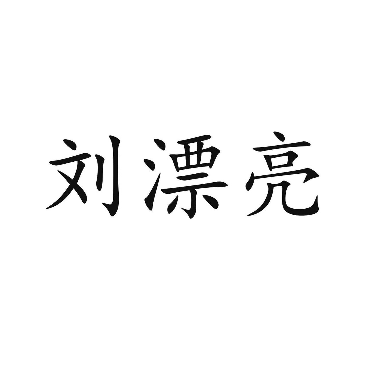 刘漂亮 微胖定制