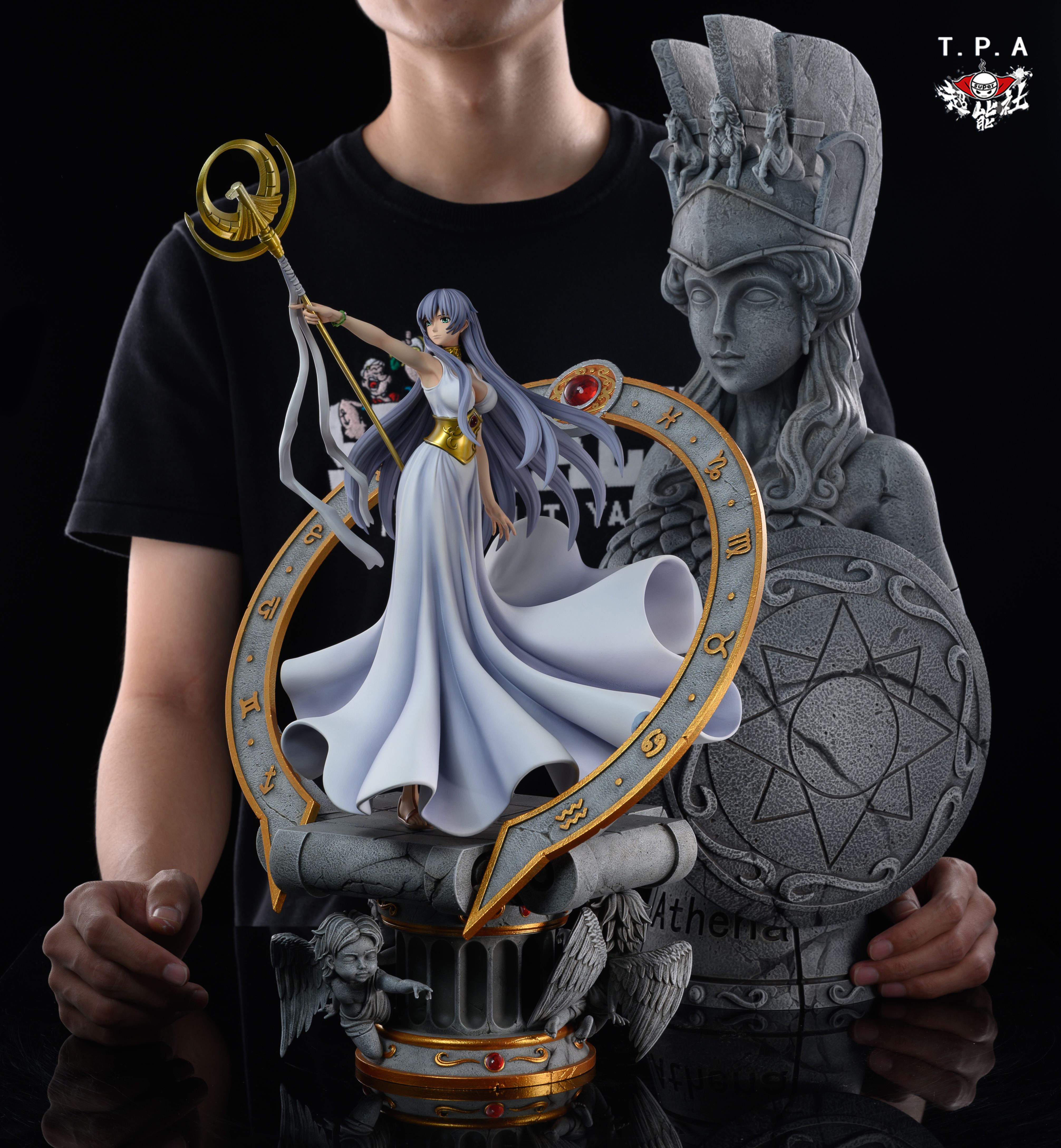 (Supplements) Walnut Gk Super Energy Society TPA Holy Warrior Lc Series Women's Body Athena Sasha Statue