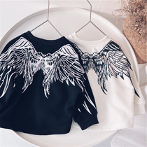 Xiaojies boy clothes spring clothes 2021 new childrens small childrens pullover coat foreign spring and autumn childrens clothing