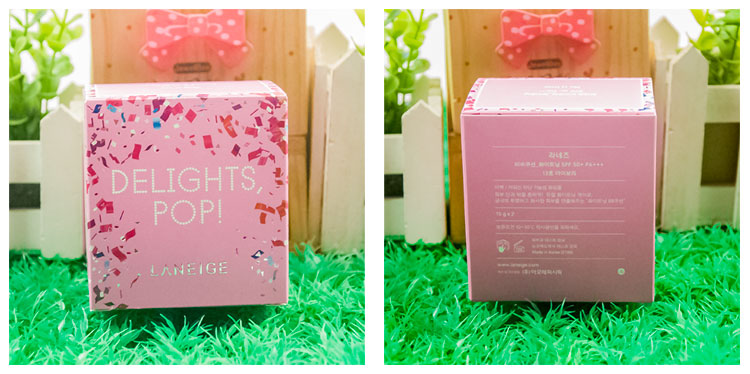 4 包邮! Laneige / Lanzhi Air Cushion BB Powder Cream Gửi Kem che khuyết điểm nhiều màu Tùy chọn phấn phủ clio