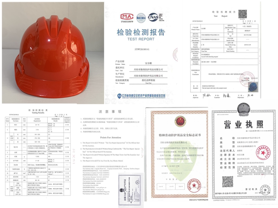 세 갈래 통기성 안전 헬멧 건설 현장 건설 엔지니어링 헬멧 전기 건설 안티 스매쉬 국가 표준 리더 무료 인쇄