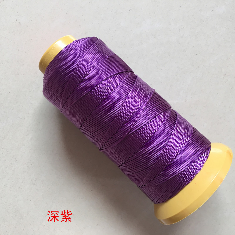 Vàng ba con cá 12 sợi vòng cổ vòng chân dây chuyền vòng đeo tay dây chuyền màu đỏ DIY phụ kiện thủ công bện dây 0,8mm dây đỏ - Vòng chân phụ kiện thời trang nữ