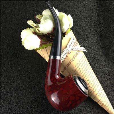 Cosplay performance props and accessories: Sherlock Holmes detective pipe magnifying glass