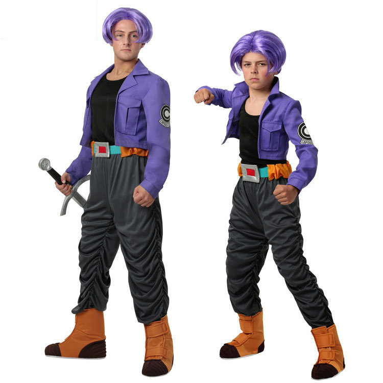 Adult and Children's Luxury Halloween Children's Day Stage Performance Dragon Ball Comic Trunks Costume