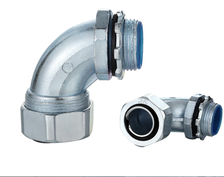 13-51 Li Metal Elbow Snake Leather Tube Wave Type Waterproof Wire Protection Hose Direct Head External Thread Connection
