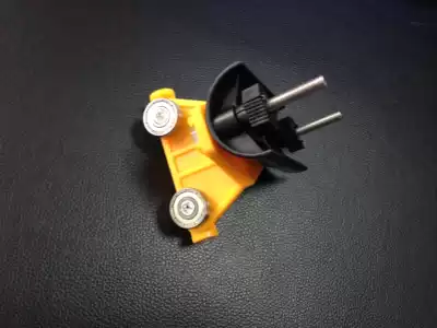 Electroplating equipment accessories Flat wire pulley C-rail flat cable mobile power supply system accessories Plastic pulley