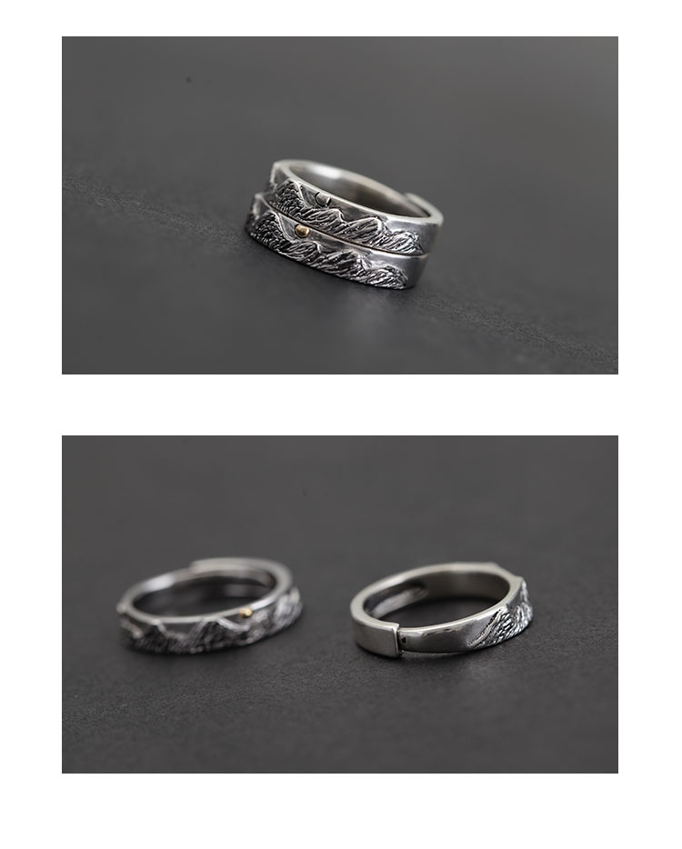 Bague mixte en Argenterie - Ref 3089671 Image 18