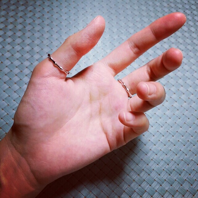 Bague mixte en Argenterie - Ref 3086733 Image 5