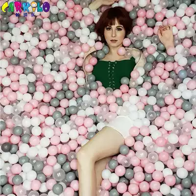 Large extra thick children's orchestra 8cm ocean ball Household baby plastic bobo ball ball bubble pool fence toy