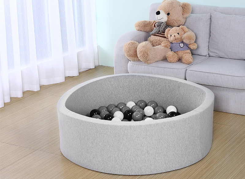 INS Nordic wind ball pool gray dry pool baby game ocean ball pool to send 200 ocean balls