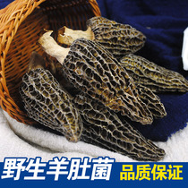 Morchella Yunnan Shangri-La Plateau Wild Morchella 100g Morchella Morchella dried goods shiitake mushrooms