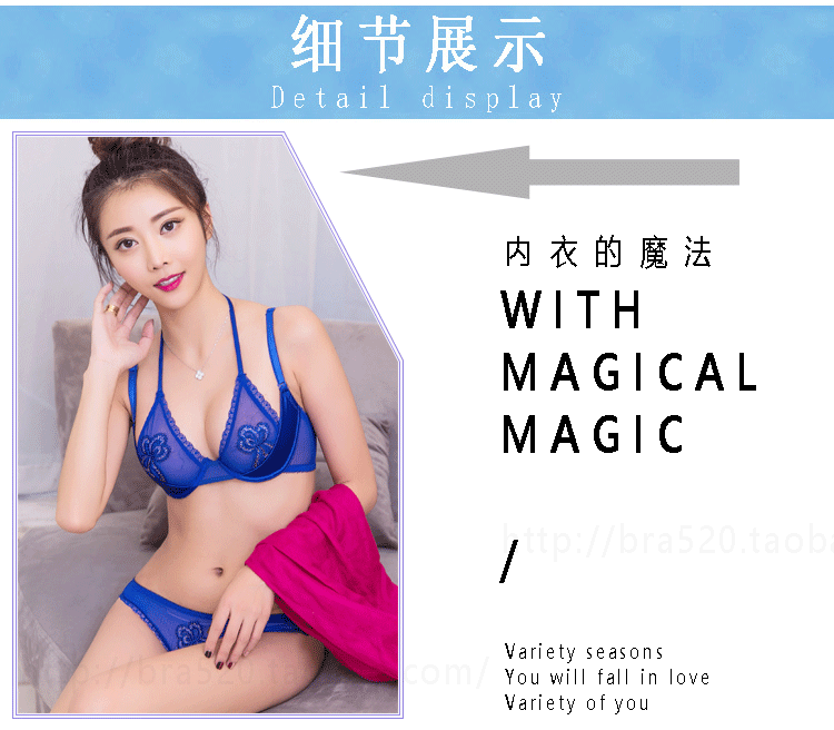 Treo cổ đầy đủ áo ngực nữ tập hợp quyến rũ gợi cảm đồ lót ren siêu mỏng cup kích thước lớn áo ngực đồ lót xuất khẩu