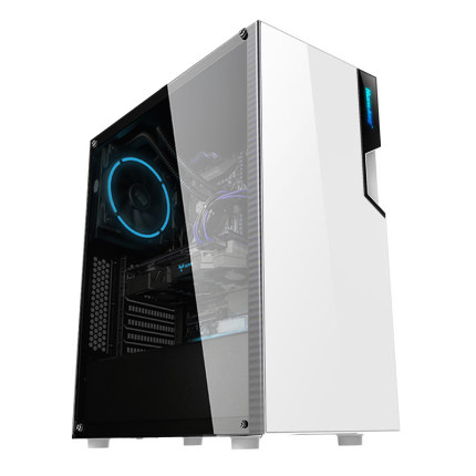 AMD台式电脑主机Ryzen锐龙R5 2400G四核B