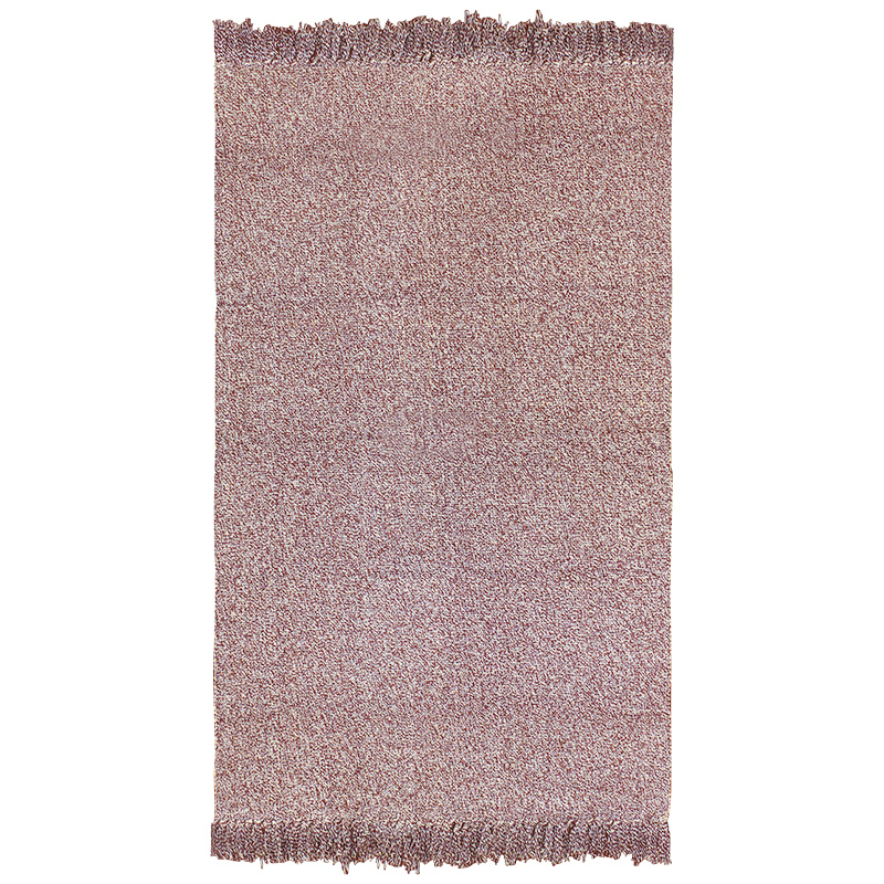 Phòng ngủ phòng khách giường đầy đủ có thể giặt bằng tay vải cotton dệt thảm lanh Nhật Bản Bắc Âu tròn hình chữ nhật - Thảm thảm cuộn trải sàn