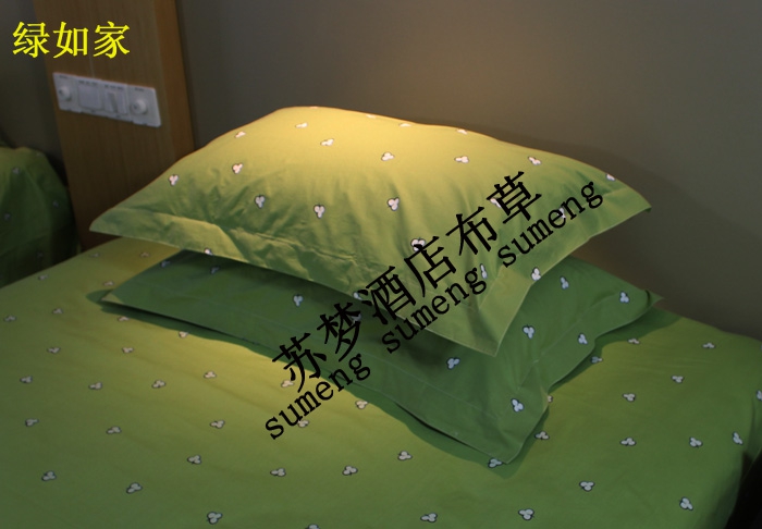 Theme Hotel Express Hotel Cotton In Gối Case Star Bộ đồ giường khách sạn gối tựa cổ
