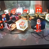 Прозрачный экран KTV Bar Mall Cube Cube Ecrem