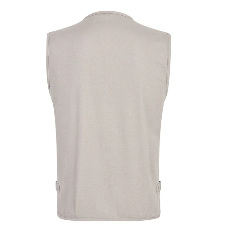 Mùa xuân và mùa hè trung niên áo vest nam cotton nam nhiều túi vest áo ba lỗ tanktop nam