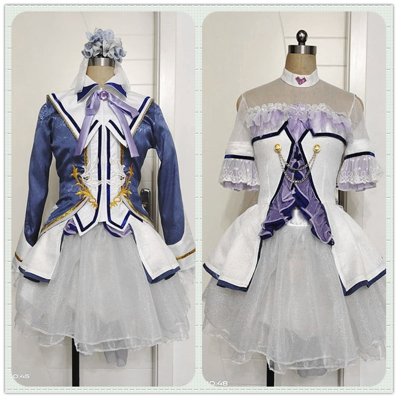 Love Live Sunshine! the Movie 5Th Brightest Melody Stage Outfit Watercolor Group Cosplay