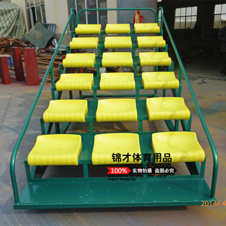 Track-and-field Mobile Telescopic End Referee Bench Chronograph Stands 27 24 24 18 15 Block 15 seats 15 seats