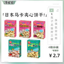 Japan Matka Strawberry Cheeses Pineapple Carrot Cranberry Sandwich Biscuit Hamster Rabbit Snack