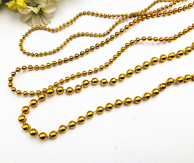 Dance clothing accessories handmade DIY stage performance accessories round beads string beads 3mm 4mm 5 meters price