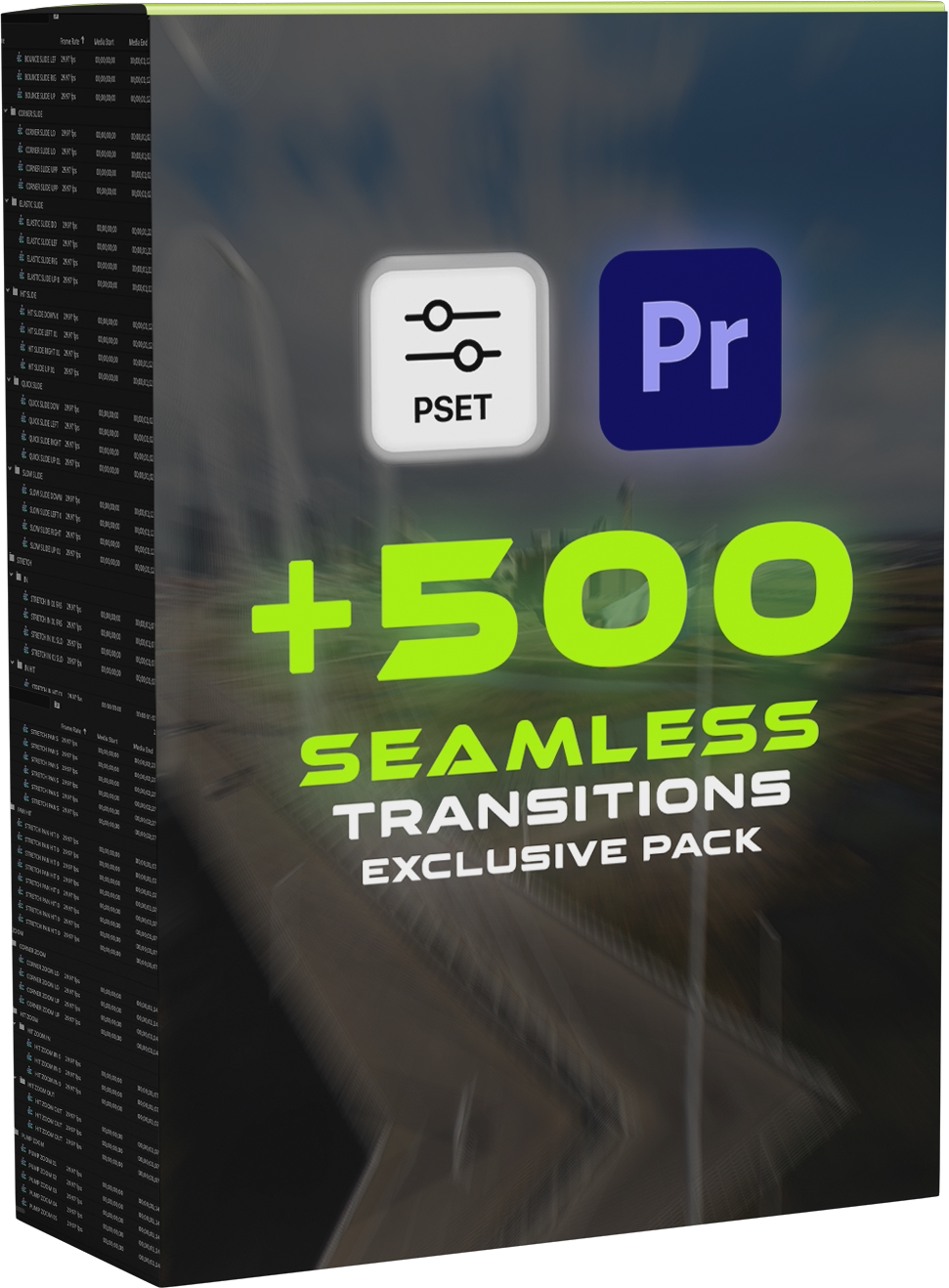 PR无缝转场预设+音效素材+调色预设合集包 500+ Seamless Transitions Pack PR无缝转场预设+音效素材+调色预设合集包 500+ Seamless Transitions Pack